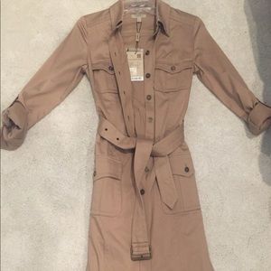 Authentic Burberry Belted Dress